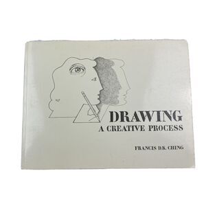 DRAWING A CREATIVE PROCESS Architectural Francis D. K. Ching Excellent Condition